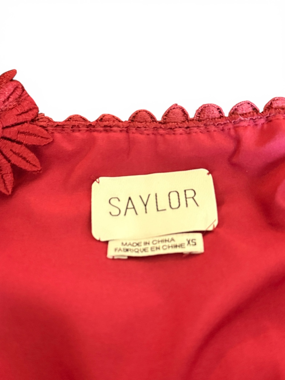 Saylor Wine Krystie Maxi Dress - Picture 4 of 6